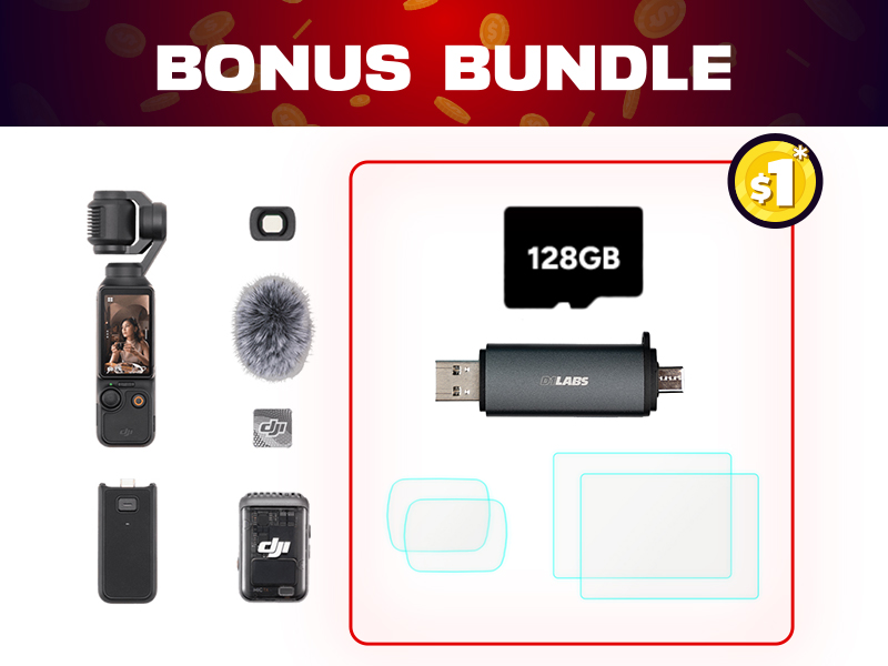 Osmo Pocket 3 Creator Combo + $1 Bonus Bundle